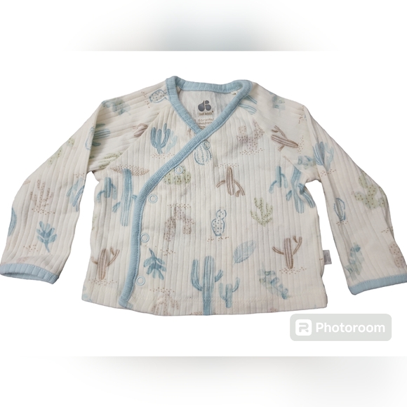 JUST BORN Desert Cactus Matching Long Sleeve Set. Size: 0-3 months - Picture 4 of 13